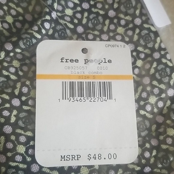 Free People Lucky Now Brami Top- sizes S - Picture 4 of 4